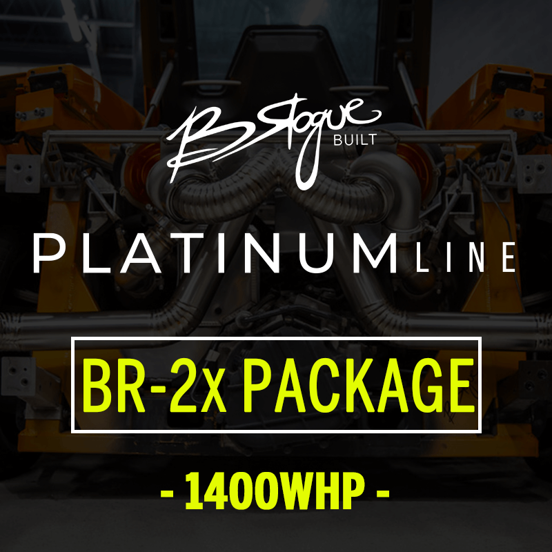 BR-2x PLATINUM TWIN TURBO PACKAGE - 1400whp