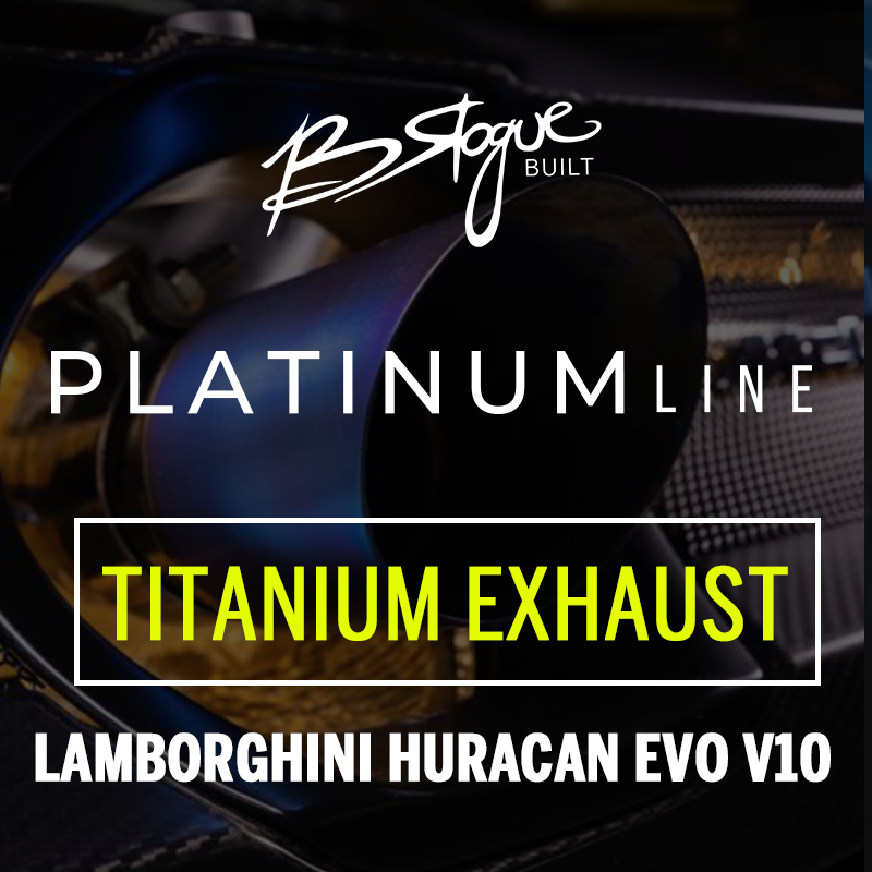 LAMBORGHINI HURACAN EVO PLATINUM LINE EXHAUST