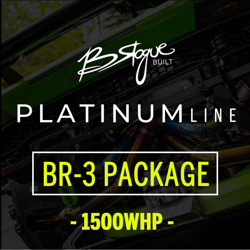 BR-3 PLATINUM TWIN TURBO PACKAGE - 1500whp