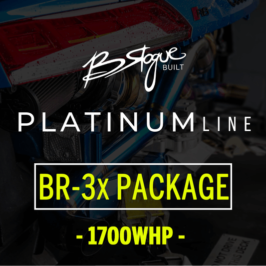 BR-3x PLATINUM TWIN TURBO PACKAGE - 1700WHP